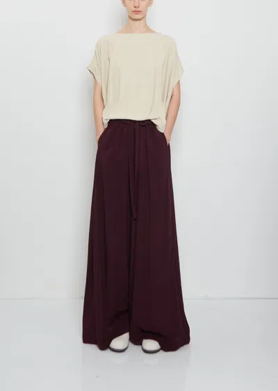 Casey Casey Dot Fluid Pant In Purple