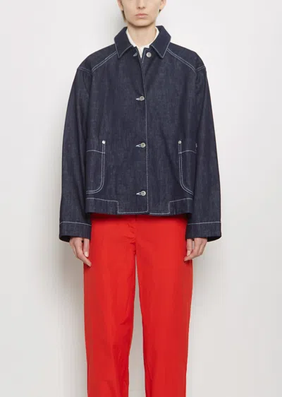 Casey Casey Drays Travail Cotton Denim Jacket