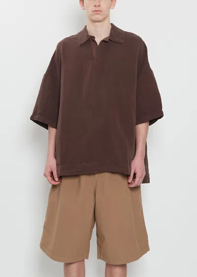 Casey Casey Equerre Polo In Brown