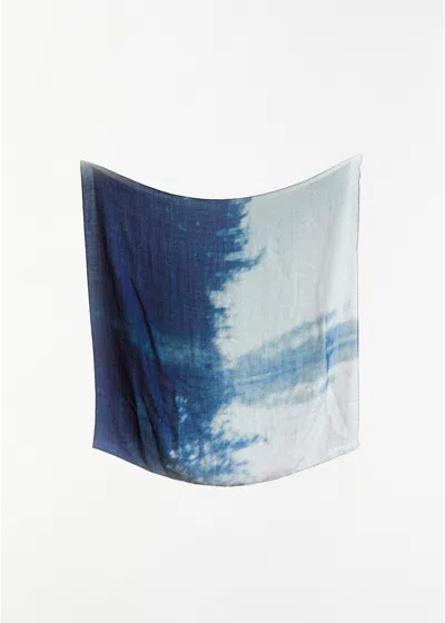 Casey Casey Exclusive Silk Cashmere Scarf In Purple