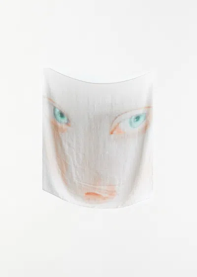 Casey Casey Exclusive Silk Cashmere Scarf In Red