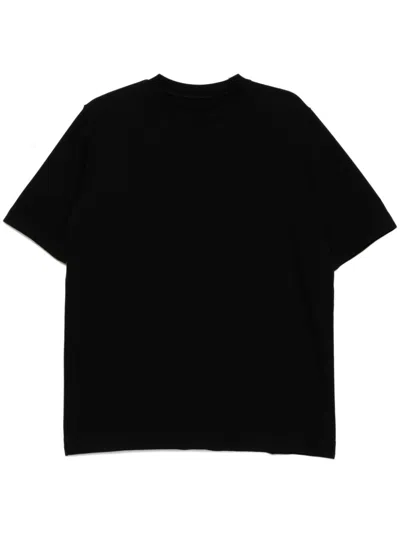 Casey Casey Black Felix T-shirt In 黑色