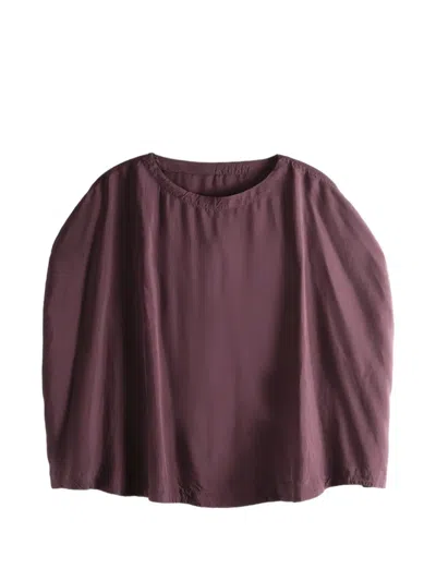 Casey Casey Francesca Blouse In Purple