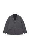 Casey Casey Front-pocket Blazer In Black
