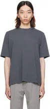 Casey Casey Gray Felix T-shirt In Dark Grey