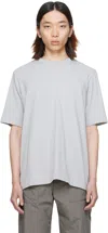 Casey Casey Gray Felix T-shirt In Grey