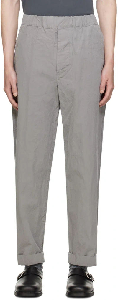 Casey Casey Gray Jog Ah Trousers In Grey