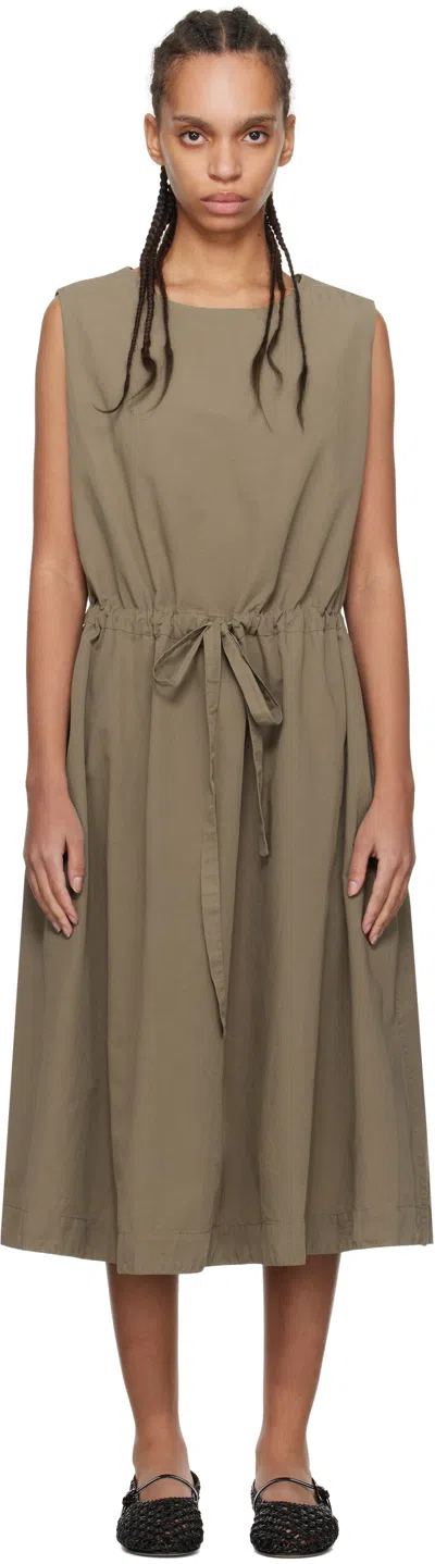 Casey Casey Green Bb Midi Dress In Olive