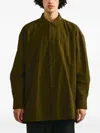 Casey Casey Hamnet Buttoned Shirt In Green