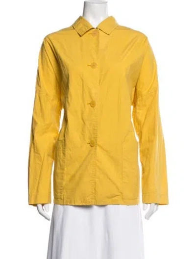 Pre-owned Casey Casey Jacket In Yellow