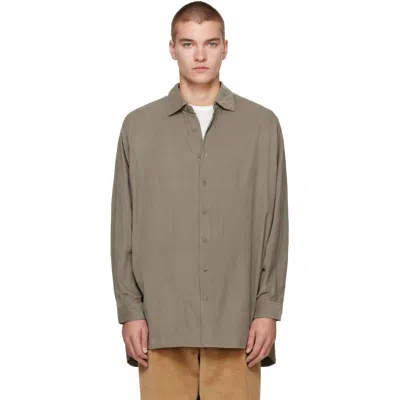 Casey Casey Khaki Ikla Shirt In Light Khaki