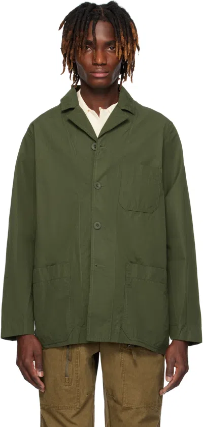 Casey Casey Khaki Verger Bis Jacket In Olive