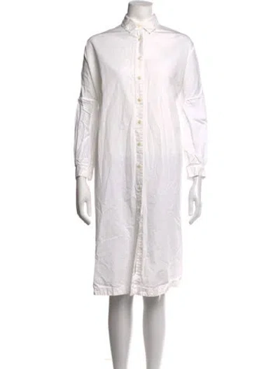 Pre-owned Casey Casey Knee-length Dress In Neutrals