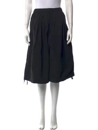 Pre-owned Casey Casey Knee-length Shorts In Black/blue