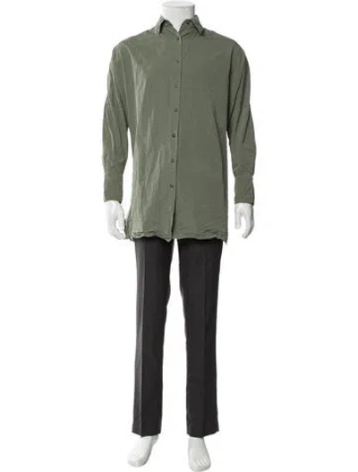 Pre-owned Casey Casey Long Sleeve Shirt In Green
