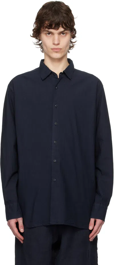 Casey Casey Navy Big Raccourcie Shirt