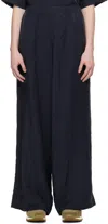 CASEY CASEY NAVY PAOLA TROUSERS