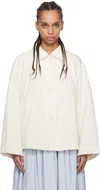 Casey Casey Off-white Drays Jacket In Off White