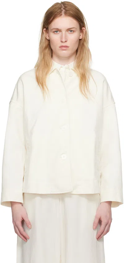 Casey Casey Off-white Julie Jacket In Off White