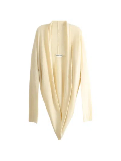 Casey Casey Open-front Long-sleeve Cardigan In Neutral