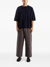 Casey Casey Oversized T-shirt In Blue