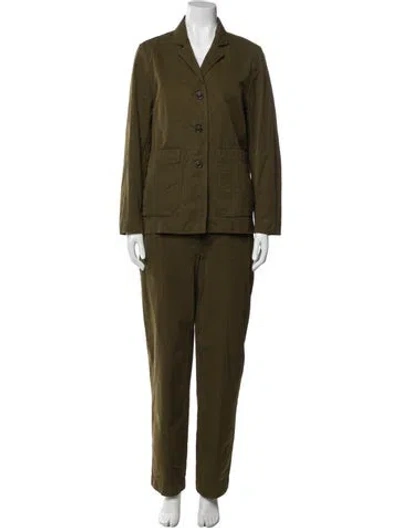 Pre-owned Casey Casey Pant Set In Green