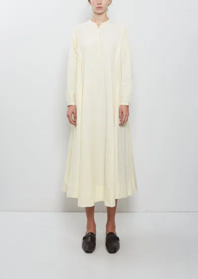 Casey Casey Paper Cotton Harmony Dress In Ivory