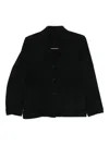 Casey Casey Pocketed Blazer In Black