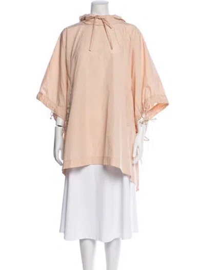 Pre-owned Casey Casey Poncho In Pink