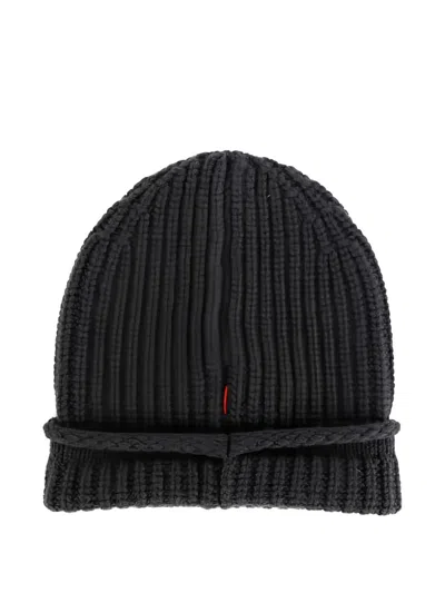 Casey Casey Ribbed Roll-up Beanie