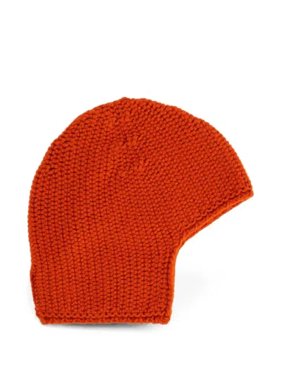 Casey Casey Rover Beanie Hat In Orange