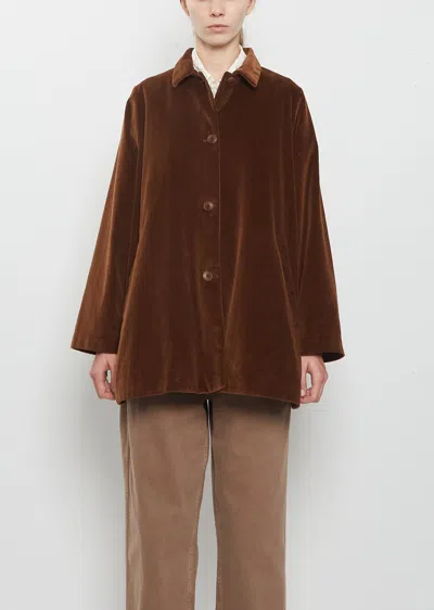 Casey Casey Soleil Corduroy Jacket In Tan