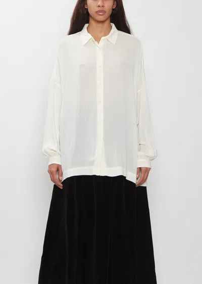 Casey Casey Squarbi Cosie Shirt In White