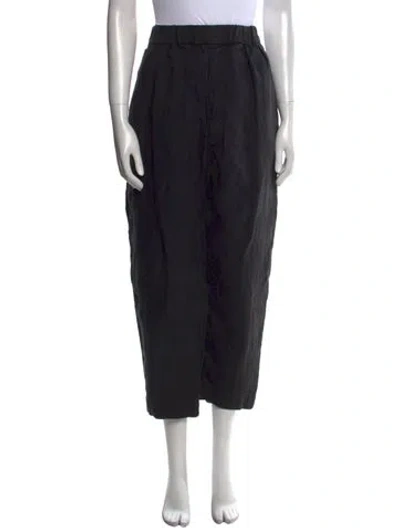 Pre-owned Casey Casey Straight Leg Pants In Black