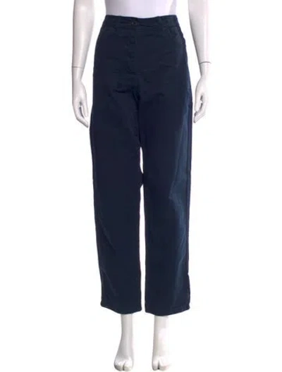 Pre-owned Casey Casey Straight Leg Pants In Blue