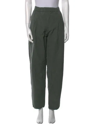 Pre-owned Casey Casey Straight Leg Pants In Green