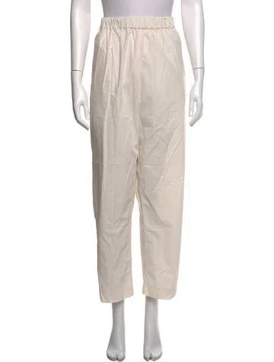 Pre-owned Casey Casey Straight Leg Pants In Neutrals