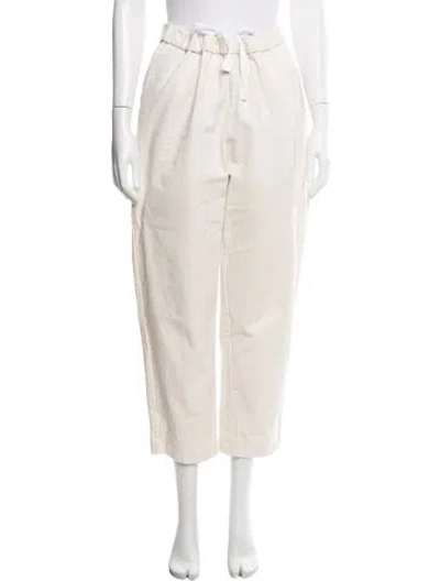 Pre-owned Casey Casey Straight Leg Pants In Neutrals