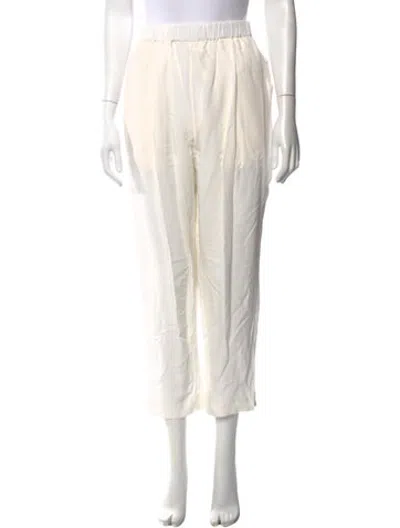 Pre-owned Casey Casey Straight Leg Pants In Neutrals