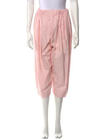 Pre-owned Casey Casey Straight Leg Pants In Pink