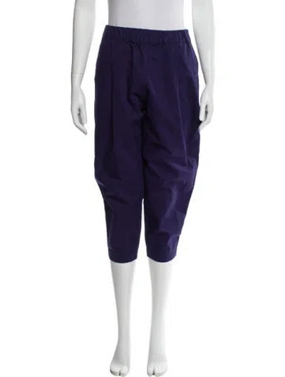 Pre-owned Casey Casey Straight Leg Pants In Purple