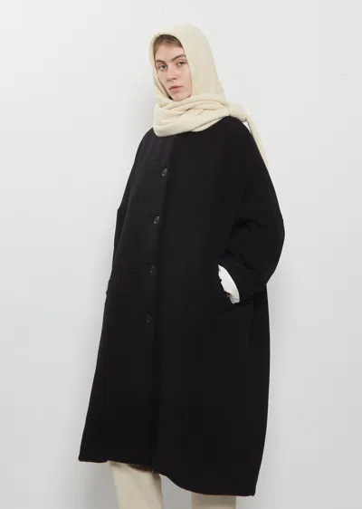 Casey Casey Super 100's Wool Hooded Scarf In Desna