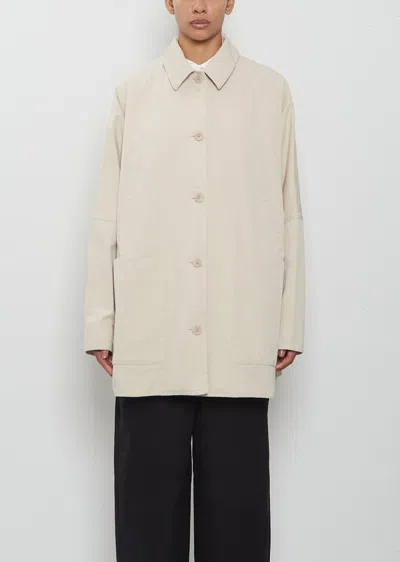 Casey Casey Tatiana Paper Cotton Jacket In White