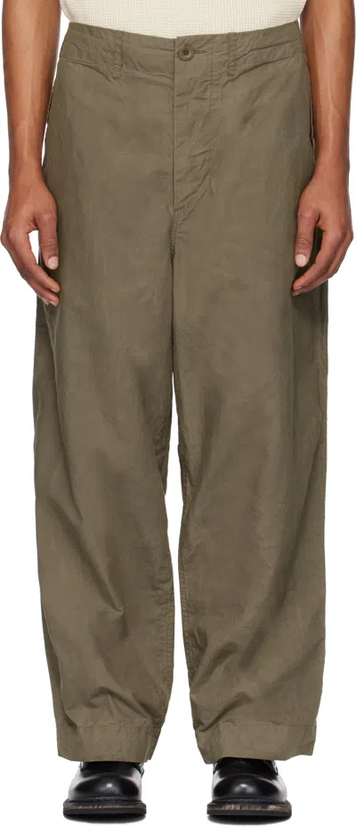 Casey Casey Taupe Abel Trousers In Tarmac