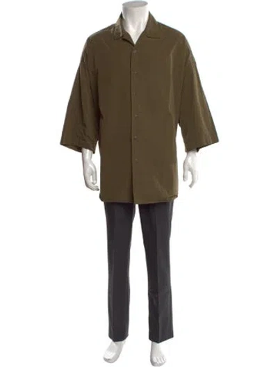 Pre-owned Casey Casey Three-quarter Sleeve Shirt In Green