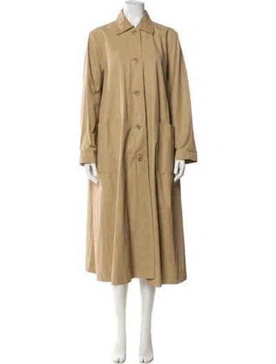 Pre-owned Casey Casey Trench Coat In Neutral