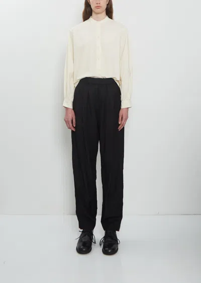 Casey Casey Verger Cupro Pant In Black