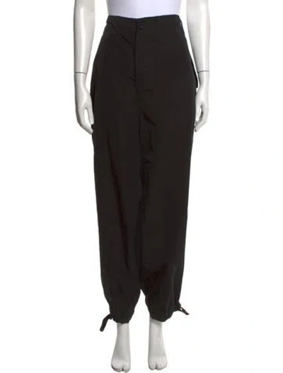 Pre-owned Casey Casey Vintage Wide Leg Pants In Black