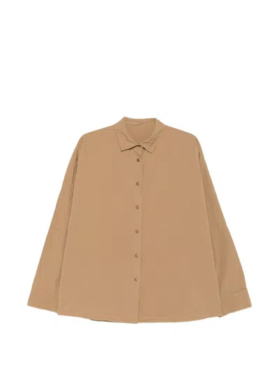 Casey Casey Waga Dropped-shoulder Shirt In Neutral