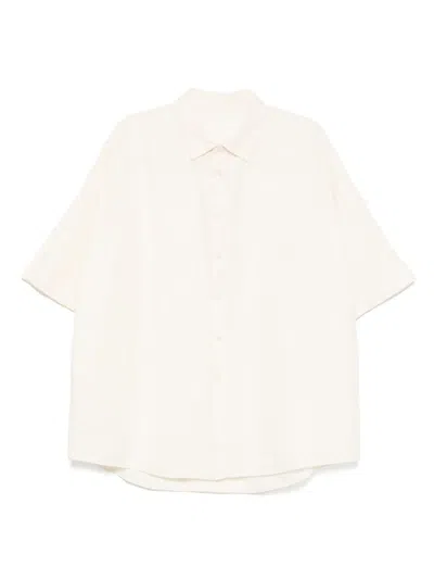 Casey Casey Waga Short-sleeved Shirt In Neutrals